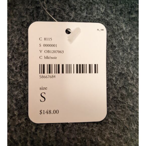 Free People We The Free Sadie Surplus Knit Jacket Gray/Black - Small - NWT - Picture 6 of 10